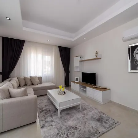 Apartmán Cozy And Modern Apartment With Shared Pool And Fitness Center In Alanya