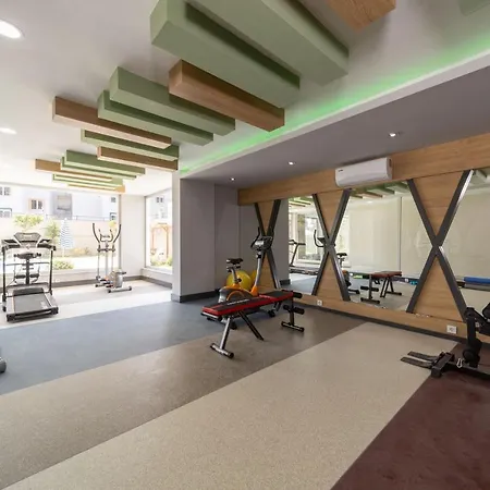 Cozy And Modern Apartment With Shared Pool And Fitness Center In Alanya