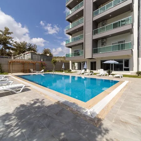 Apartmán Cozy And Modern Apartment With Shared Pool And Fitness Center In Alanya Avsallar