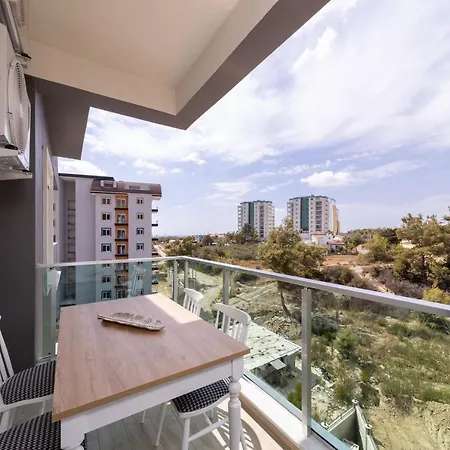 Cozy And Modern Apartment With Shared Pool And Fitness Center In Alanya Avsallar