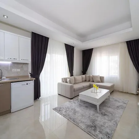 Cozy And Modern Apartment With Shared Pool And Fitness Center In Alanya